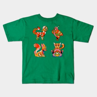 Dia de muertos collection Kids T-Shirt